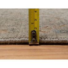 Load image into Gallery viewer, 3&#39;x4&#39; Beaver Brown, Mamluk Design, Pure 100% Himalayan Wool, Natural Dyes, Hand Knotted, Mat, Oriental Rug FWR548154