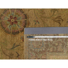 Load image into Gallery viewer, 5&#39;5&quot;x7&#39; Blush Red, Vintage Persian Bakhtiari with a Distinct Abrash, Full Pile, Pure Wool, Hand Knotted Oriental Rug FWR483420