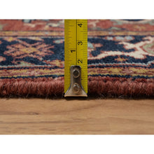 Load image into Gallery viewer, 2&#39;7&quot;x8&#39;1&quot; Chili Oil Red, Antiqued Fine Heriz Re-creation, Vegetable Dyes, Lush And Plush, Denser Weave, 100% Wool, Hand Knotted, Runner, Oriental Rug FWR548268