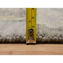 Load image into Gallery viewer, 2&#39;1&quot;x3&#39; Taupe Gray, Broken Pattern With Oushak Design, 100% Wool, Hand Knotted, Borderless, Mat, Sample, Oriental Rug FWR548688
