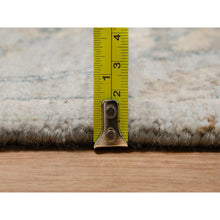 Load image into Gallery viewer, 2&#39;1&quot;x3&#39;1&quot; Mink Gray, Broken Pattern With Oushak Design, 100% Wool, Hand Knotted, Borderless, Sample, Mat, Oriental Rug FWR548700