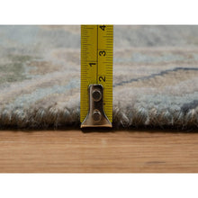 Load image into Gallery viewer, 2&#39;x3&#39; Storm Gray, Oushak Design, 100% Wool, Hand Knotted, Sample, Mat, Oriental Rug FWR548736