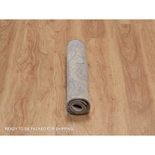 Load image into Gallery viewer, 2&#39;x3&#39;1&quot; Beige, Broken Pattern with Oushak Design, Borderless, 100% Wool, Hand Knotted, Mat, Sample, Oriental Rug FWR548778