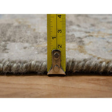 Load image into Gallery viewer, 2&#39;8&quot;x10&#39;3&quot; Coffee Brown, Broken Pattern with Oushak Design, Borderless, 100% Wool, Hand Knotted, Runner, Oriental Rug FWR548856