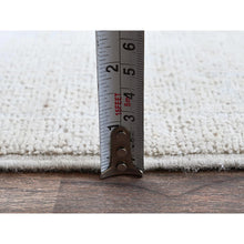 Load image into Gallery viewer, 8&#39;7&quot;x11&#39;5&quot; Medium Gray, White Wash Peshawar With Heriz All Over Design, Hand Knotted, 100% Wool, Densely Woven, Oriental Rug FWR5484