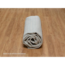 Load image into Gallery viewer, 9&#39;x12&#39; Ruddy Blue, Loomed Knotted, Modern Plain Decor Box Design, Pure Wool, Soft To The Touch, Oriental Rug FWR550140