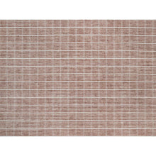 Load image into Gallery viewer, 8&#39;1&quot;x10&#39; Tuscany Pink, Soft To The Touch, Modern Plain Decor Box Design, Loomed Knotted, Pure Wool, Oriental Rug FWR550164
