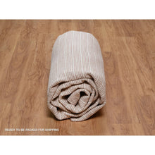 Load image into Gallery viewer, 8&#39;1&quot;x10&#39; Tuscany Pink, Soft To The Touch, Modern Plain Decor Box Design, Loomed Knotted, Pure Wool, Oriental Rug FWR550164