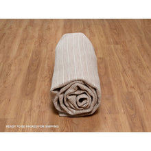 Load image into Gallery viewer, 10&#39;1&quot;x14&#39; Light Pink, Pure Wool, Modern Plain Decor Box Design, Soft To The Touch, Loomed Knotted, Oriental Rug FWR550170