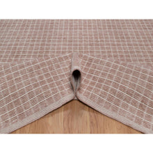 Load image into Gallery viewer, 8&#39;x10&#39; Blush Pink, Modern Plain Decor Box Design, Soft To Touch, Luxurious Wool, Loomed Knotted, Oriental Rug FWR550266