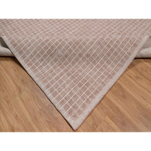 Load image into Gallery viewer, 8&#39;x10&#39; Blush Pink, Modern Plain Decor Box Design, Soft To Touch, Luxurious Wool, Loomed Knotted, Oriental Rug FWR550266