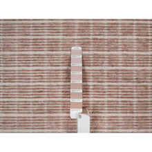 Load image into Gallery viewer, 8&#39;x10&#39; Blush Pink, Modern Plain Decor Box Design, Soft To Touch, Luxurious Wool, Loomed Knotted, Oriental Rug FWR550266