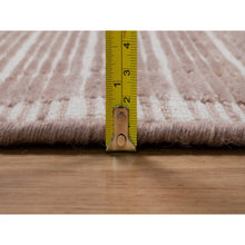 Load image into Gallery viewer, 8&#39;x10&#39; Blush Pink, Modern Plain Decor Box Design, Soft To Touch, Luxurious Wool, Loomed Knotted, Oriental Rug FWR550266