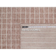 Load image into Gallery viewer, 8&#39;x10&#39; Blush Pink, Modern Plain Decor Box Design, Soft To Touch, Luxurious Wool, Loomed Knotted, Oriental Rug FWR550266