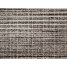 Load image into Gallery viewer, 10&#39;x14&#39; Coffee Brown, Pure Wool, Modern Plain Decor Box Design, Soft To Touch, Loomed Knotted, Oriental Rug FWR550326