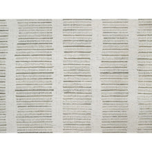 Load image into Gallery viewer, 7&#39;9&quot;x7&#39;9&quot; Pearl White, Undyed Natural Wool, Hand Woven, Flat Weave With Pile, Textured, Round, Oriental Rug FWR550368