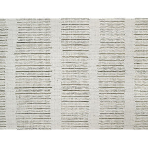 7'9"x7'9" Pearl White, Undyed Natural Wool, Hand Woven, Flat Weave With Pile, Textured, Round, Oriental Rug FWR550368