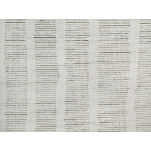 8'x10' Alabaster White, Hand Woven, Flat Weave With Textured Pile, Undyed Natural Wool, Oriental Rug FWR550374