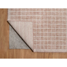 Load image into Gallery viewer, 12&#39;1&quot;x15&#39; Rose Pink, Pure Wool, Modern Plain Decor Box Design, Soft To Touch, Loomed Knotted, Oversized, Xl, Oriental Rug FWR550512