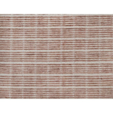 Load image into Gallery viewer, 1&#39;10&quot;x3&#39;1&quot; Light Pink, Modern Plain Decor Box Design, Soft To Touch, Loomed Knotted, Pure Wool, Sample, Mat, Oriental Rug FWR550584