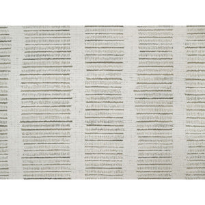 8'x8' Cream White, Undyed Natural Wool, Hand Woven, Flat Weave With Textured Pile, Round, Oriental Rug FWR550620