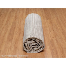 Load image into Gallery viewer, 12&#39;x15&#39; Coffee Brown, Soft To Touch, Modern Plain Decor Box Design, Pure Wool, Loomed Knotted, Oversized, Xl, Oriental Rug FWR550644