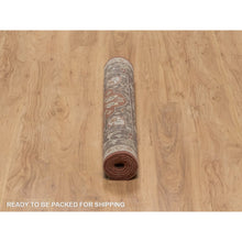 Load image into Gallery viewer, 3&#39;x5&#39;1&quot; Rust Red, Antiqued Tabriz With Haji Jalili Design, Hand Knotted, 100% Wool, Vegetable Dyes, Soft Pile, Denser Weave, Oriental Rug FWR551694