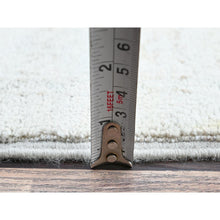 Load image into Gallery viewer, 11&#39;10&quot;x14&#39;7&quot; Pearl White, Washed Out Peshawar With Heriz Design, Hand Knotted, Pure Wool, Densely Woven, Oversized, Oriental Rug FWR5586