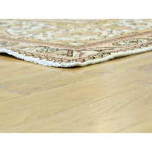 Load image into Gallery viewer, 9&#39;8&quot;x12&#39;10&quot; Ivory Antique Persian Tabriz Hand-Knotted Full Pile Oriental Rug FWR192822