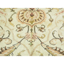 Load image into Gallery viewer, 9&#39;8&quot;x12&#39;10&quot; Ivory Antique Persian Tabriz Hand-Knotted Full Pile Oriental Rug FWR192822