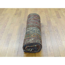 Load image into Gallery viewer, 6&#39;5&quot;x15&#39;6&quot; Multicolored Antique Northwest Persian With Shawl Design Wide Runner Rug FWR206526