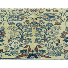 Load image into Gallery viewer, 9&#39;4&quot;x11&#39;10&quot; Yellow Handmade Antique Persian Lilihan Mint Cond Full Pile Rug FWR206592