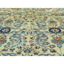 Load image into Gallery viewer, 9&#39;4&quot;x11&#39;10&quot; Yellow Handmade Antique Persian Lilihan Mint Cond Full Pile Rug FWR206592