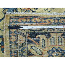 Load image into Gallery viewer, 9&#39;4&quot;x11&#39;10&quot; Yellow Handmade Antique Persian Lilihan Mint Cond Full Pile Rug FWR206592