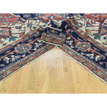 Load image into Gallery viewer, 9&#39;10&quot;x13&#39;5&quot; Red Antique Persian Serapi Good Cond Hand-Knotted Oriental Rug FWR212598