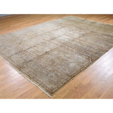 Load image into Gallery viewer, 8&#39;7&quot;x11&#39;8&quot; Gray Old Turkish Sivas Good Condition Hand-Knotted Oriental Rug FWR249420