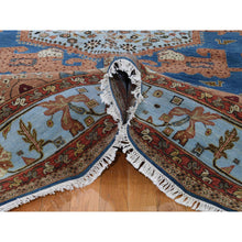 Load image into Gallery viewer, 9&#39;2&quot;x11&#39;7&quot; Pure Wool Vegetable Dyes Bakshaish Hand-Knotted Oriental Rug FWR261828