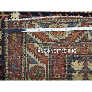 Navy Oriental Rug, Carpets, Handmade, Montana USA.