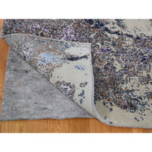 Load image into Gallery viewer, 8&#39;x10&#39; Abstract Design Wool and Silk Hand-Knotted Oriental Rug FWR275736