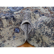 Load image into Gallery viewer, 8&#39;x10&#39; Abstract Design Wool and Silk Hand-Knotted Oriental Rug FWR275736