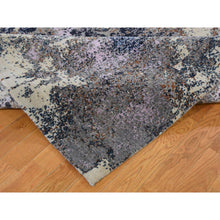 Load image into Gallery viewer, 8&#39;x10&#39; Abstract Design Wool and Silk Hand-Knotted Oriental Rug FWR275736