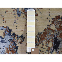 Load image into Gallery viewer, 8&#39;x10&#39; Abstract Design Wool and Silk Hand-Knotted Oriental Rug FWR275736