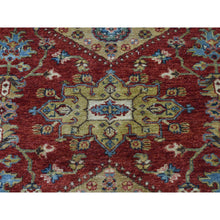 Load image into Gallery viewer, 6&#39;x8&#39;9&quot; Red Karajeh Design Pure Wool Hand-Knotted Oriental Rug FWR277782