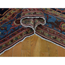 Load image into Gallery viewer, 9&#39;5&quot;x14&#39;10&quot; Terracotta Red Antique Persian Bakshaish Good Condition Clean Pure Wool Hand Knotted Rug FWR285408