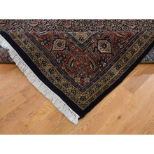 Load image into Gallery viewer, 9&#39;x12&#39;3&quot; Herati Fish Design 175 KPSI Hand Knotted Wool And Silk Oriental Rug FWR290832