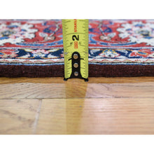 Load image into Gallery viewer, 4&#39;8&quot;x7&#39; Blue Vintage Persian Qum Full Pile Exc Condition Hand Knotted Oriental Rug FWR292236