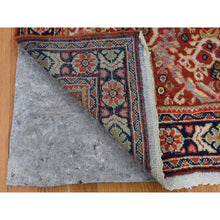Load image into Gallery viewer, 4&#39;1&quot;x6&#39;7&quot; Red Antique Persian Mahal Exc Condition Hand Knotted Oriental Rug FWR294324