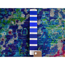 Load image into Gallery viewer, 8&#39;x10&#39;3&quot; THE PEACOCK, Sari Silk Colorful Hand Knotted Oriental Rug FWR296256