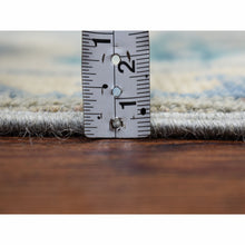 Load image into Gallery viewer, 3&#39;2&quot;x5&#39; Gray Vintage Look Kazak Pure Wool Hand-Knotted Oriental Rug FWR301332