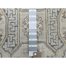 Load image into Gallery viewer, 2&#39;9&quot;x9&#39;2&quot; White Wash Peshawar Pure Wool Hand-Knotted Runner Oriental Rug FWR306756